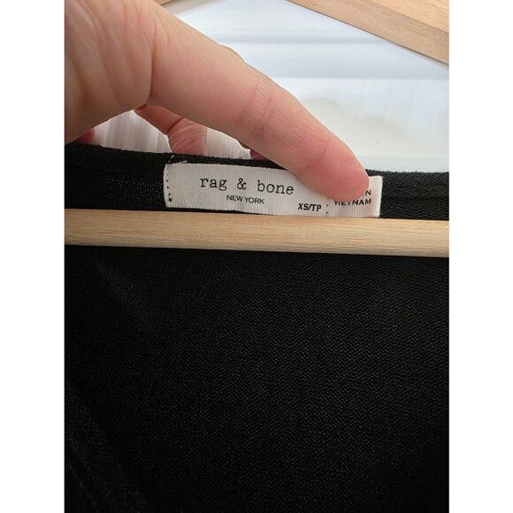 Rag and bone Black Knit Sweater Top XS - Picture 7 of 7